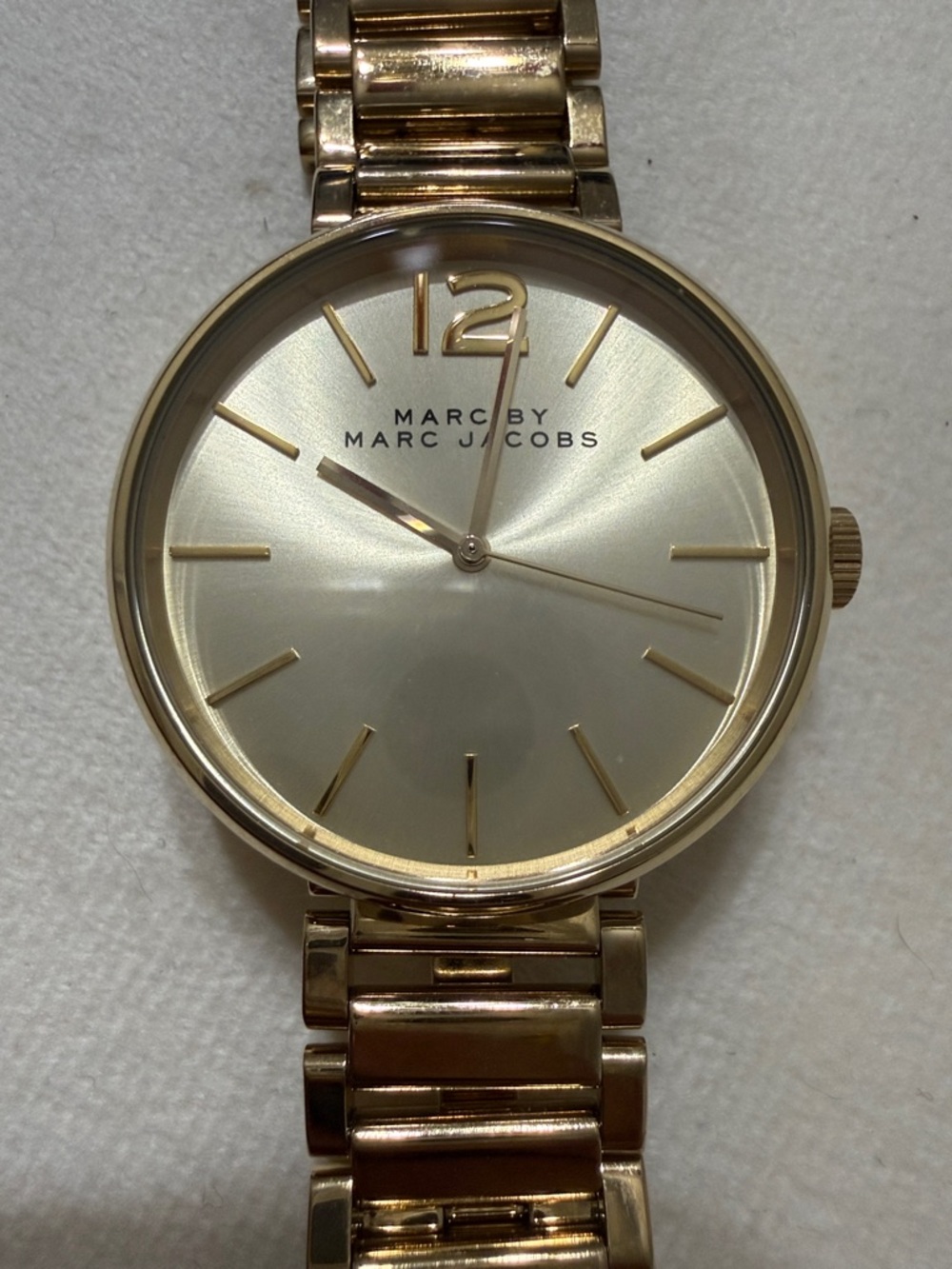 Marc by Marc Jacobs Gold-Tone Watch
